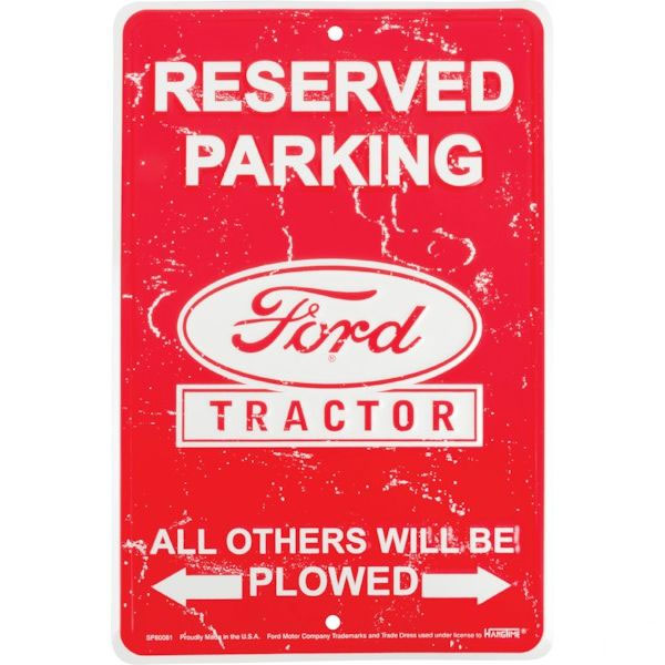 Parkplatzschilder Ford