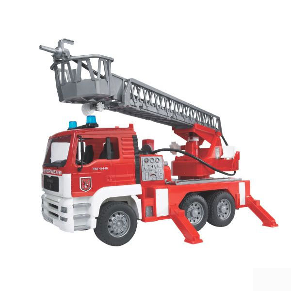 U02770 MAN Feuerwehr mit Kran und Licht-Sound-Modul