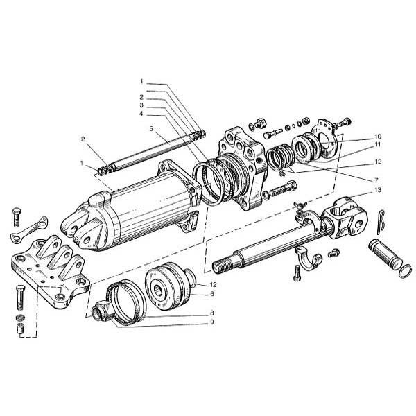 Hydraulikzylinder passend für Belarus MTS 570/572