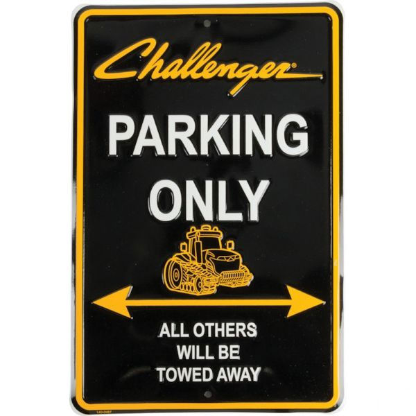 Parkplatzschilder Challenger