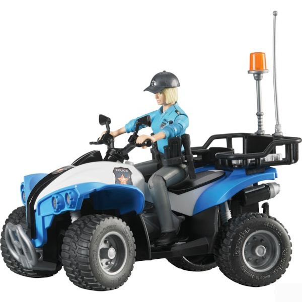 U02526 Jeep Wrangler, Polizeifahrzeug mit Polizist